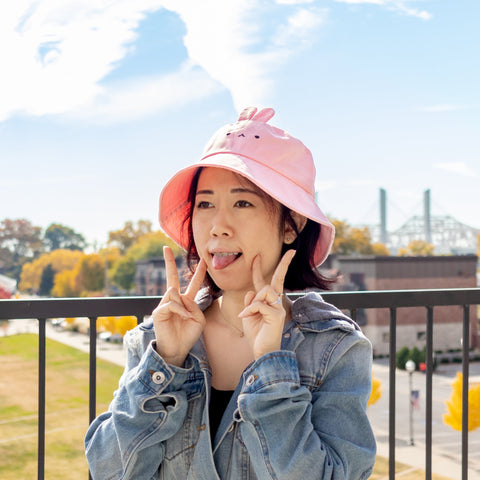 Sakura Bunny Bucket Hat
